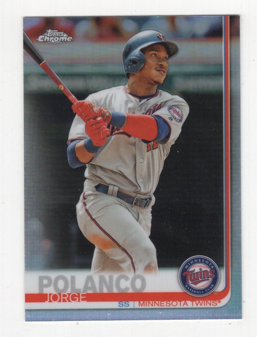 2019 TOPPS CHROME BASEBALL CHROME REFRACTOR #1-200 CARDS PICK YOUR CARD