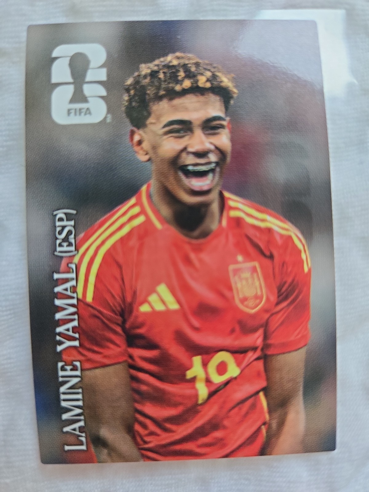 2026 Panini FIFA World Cup Coca-Cola CC1 Lamine Yamal Spain Sticker