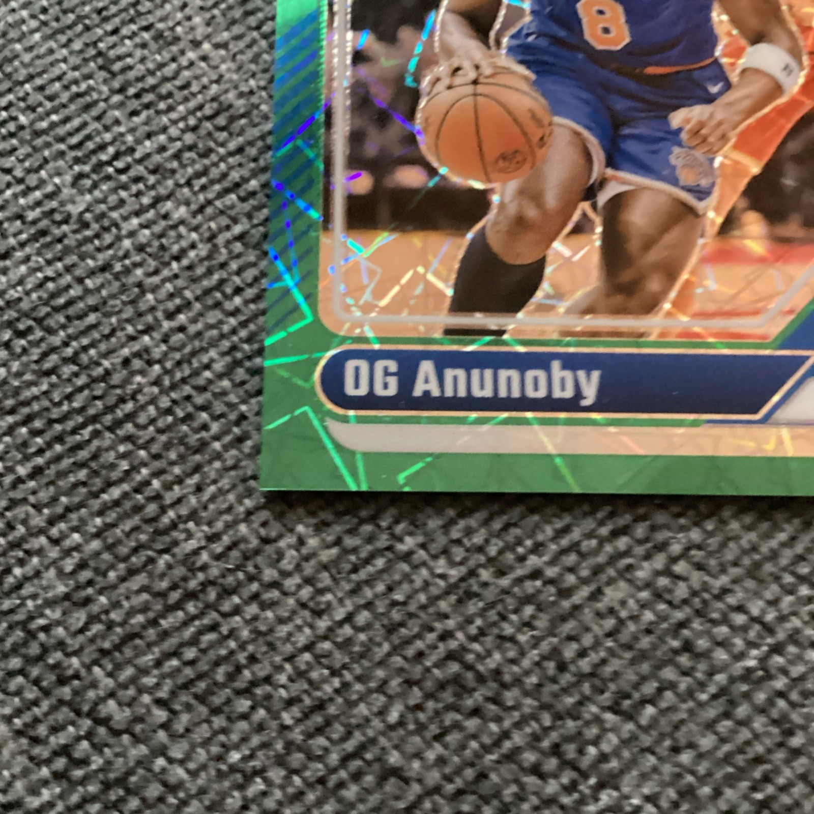 2024-25 Panini Donruss Optic – OG Anunoby #51 Blue Prizm /49