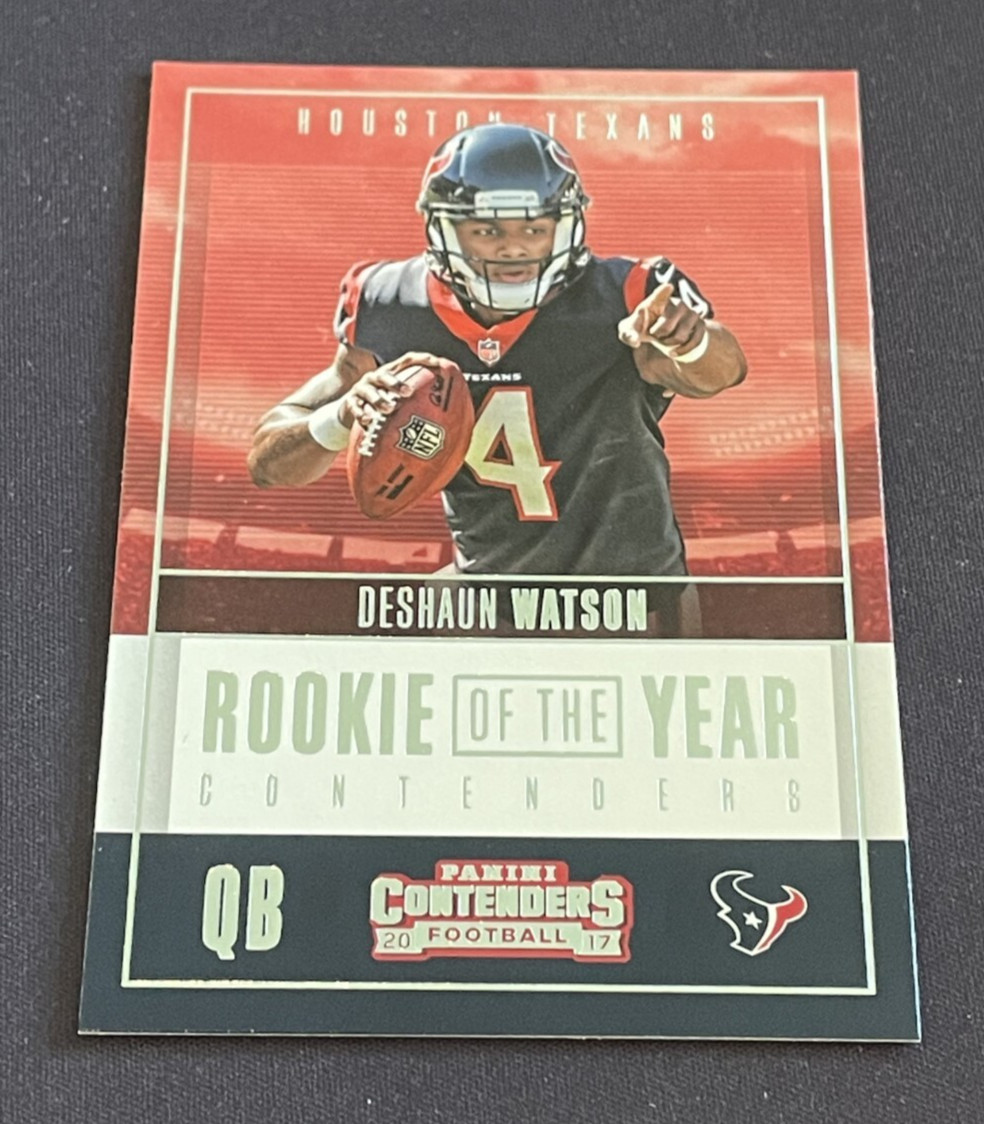 2017 Panini Contenders – Rookie of the Year Contenders Deshaun Watson #RY-2 (RC)
