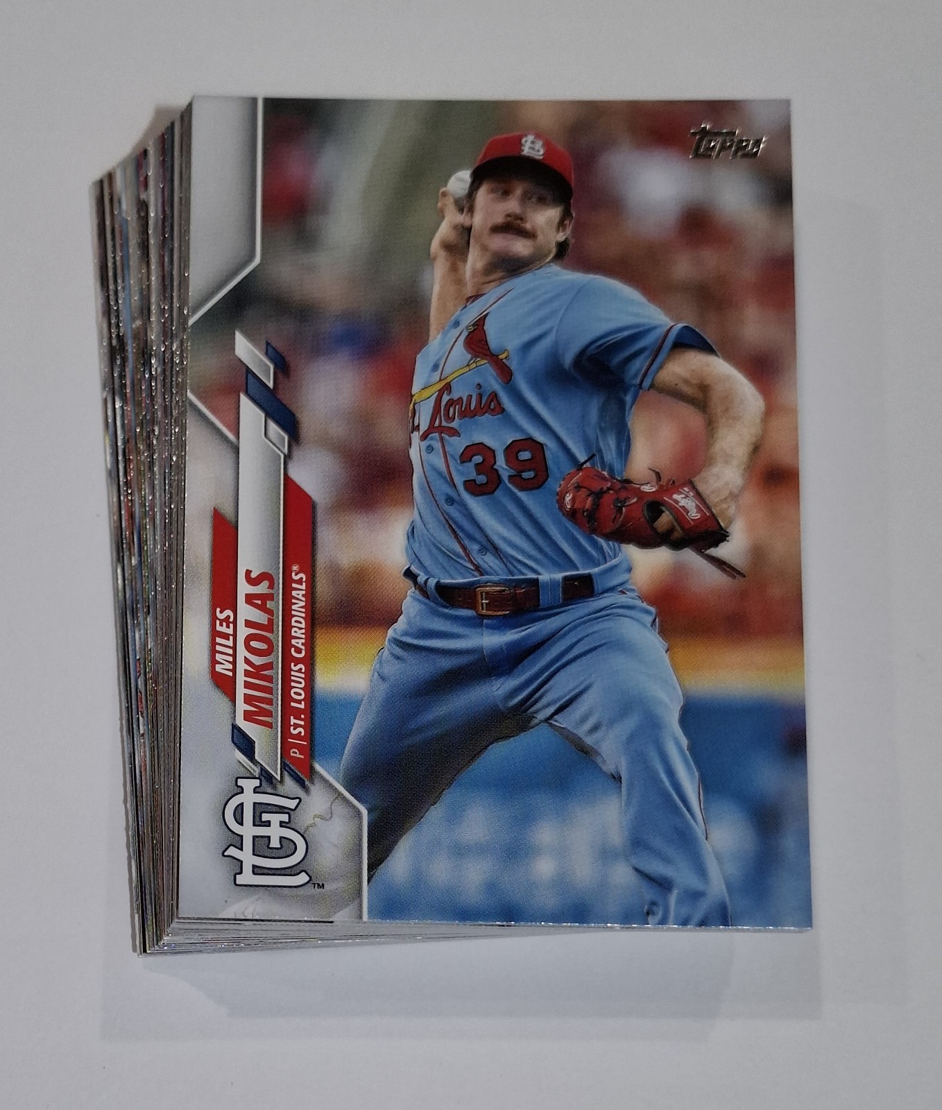 2020 Topps – St. Louis Cardinals Team Set (Series 1, 2, & Update) – 30 Cards