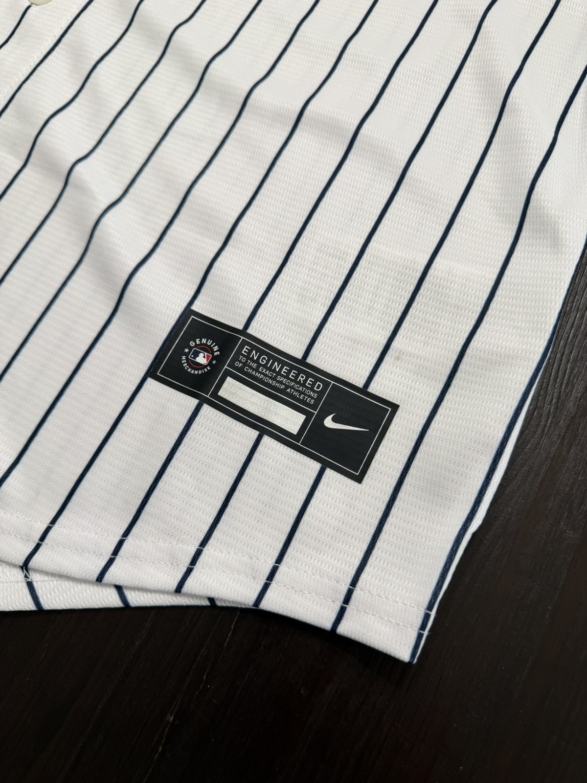 Autographed/Signed Anthony Volpe Yankees Authentic Jersey Fanatics & MLB COA