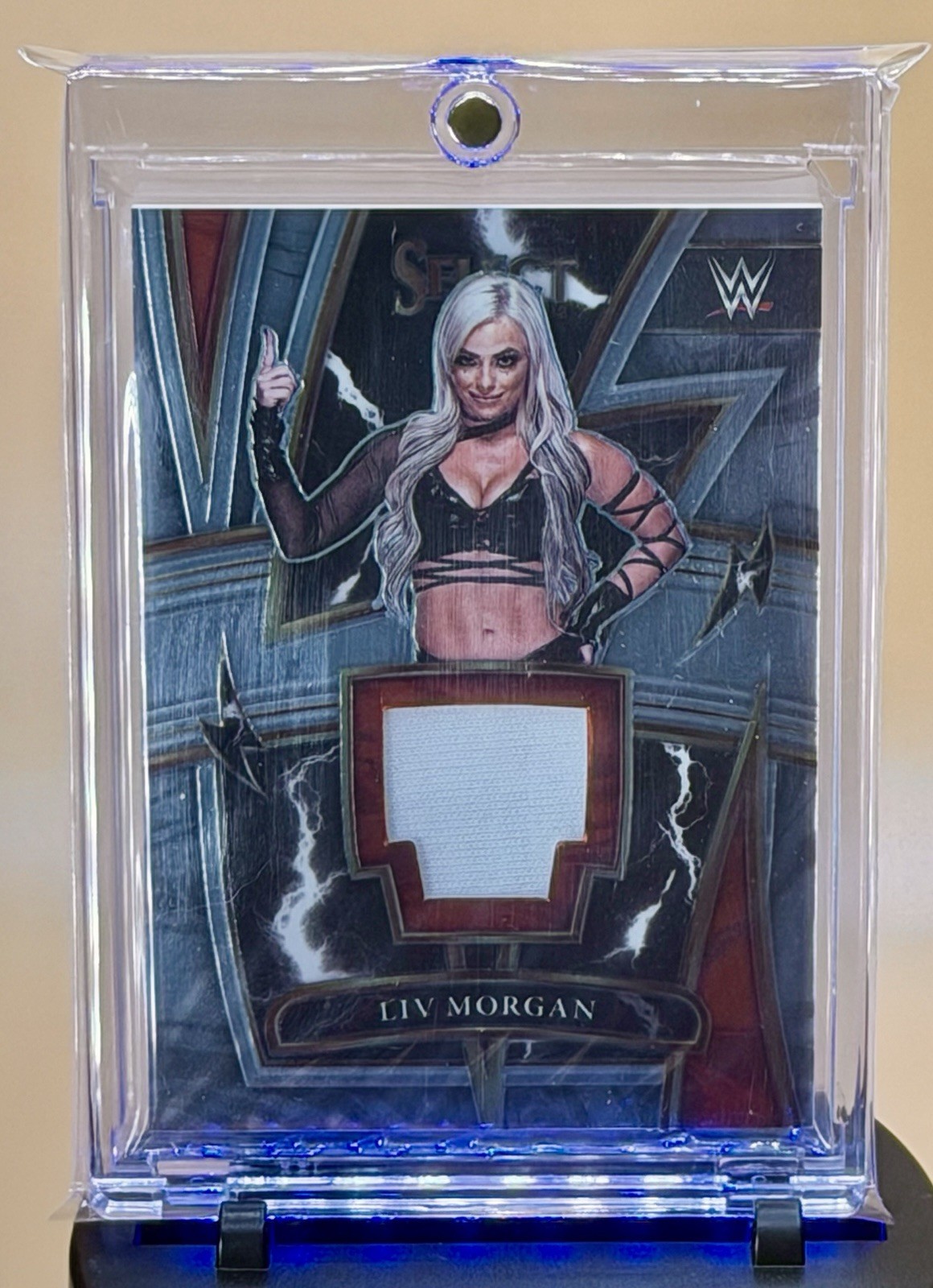 2022 Select WWE LIV MORGAN Sparks Superstar Worn/Used Material 🤤