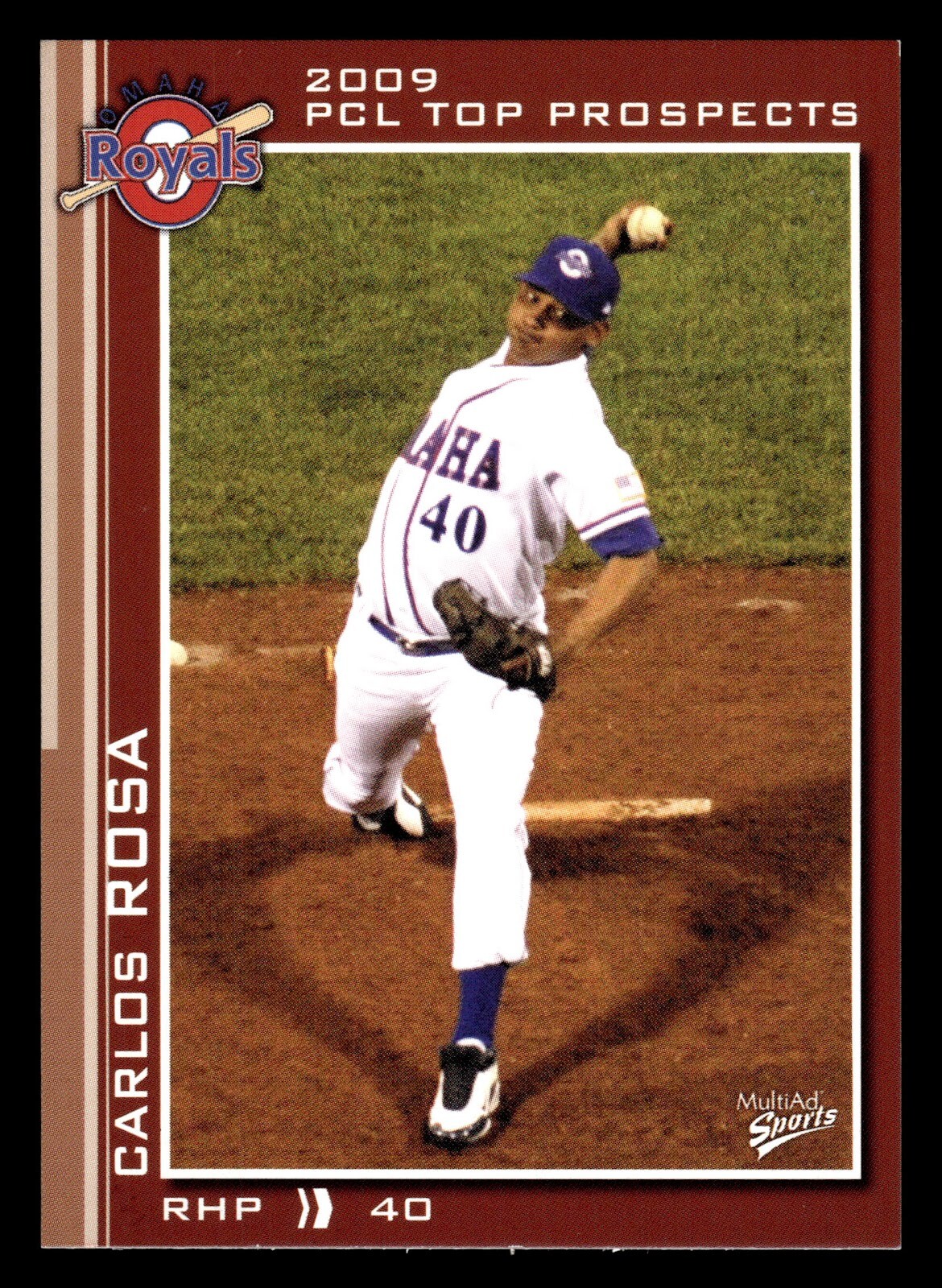 2009 MultiAd Pacific Coast League Top Prospects PCL AAA #24 Carlos Rosa