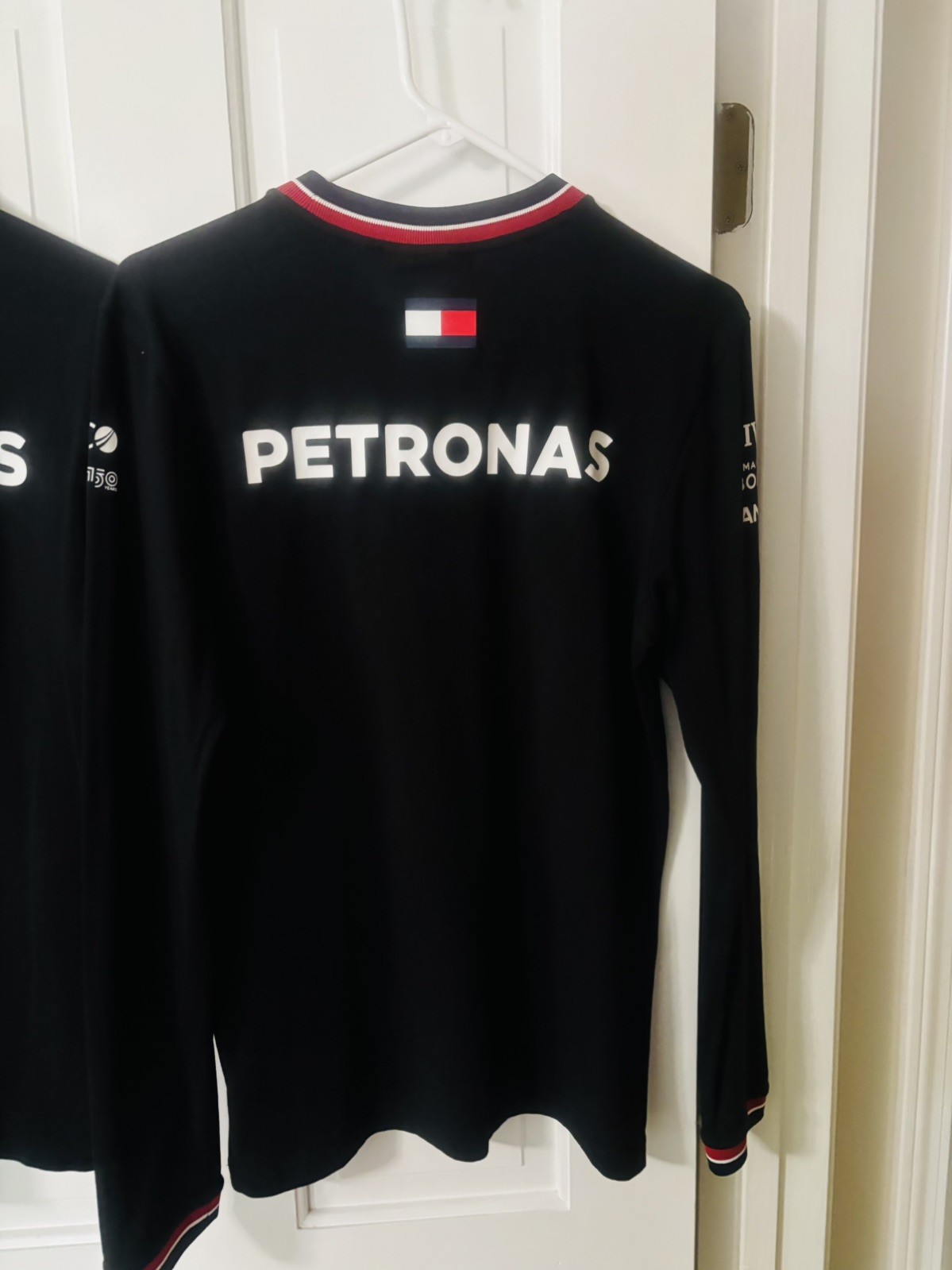 Lot of 2 Medium Men’s Mercedes Benz AMG TEAM PETRONAS F1 Formula Racing Shirts