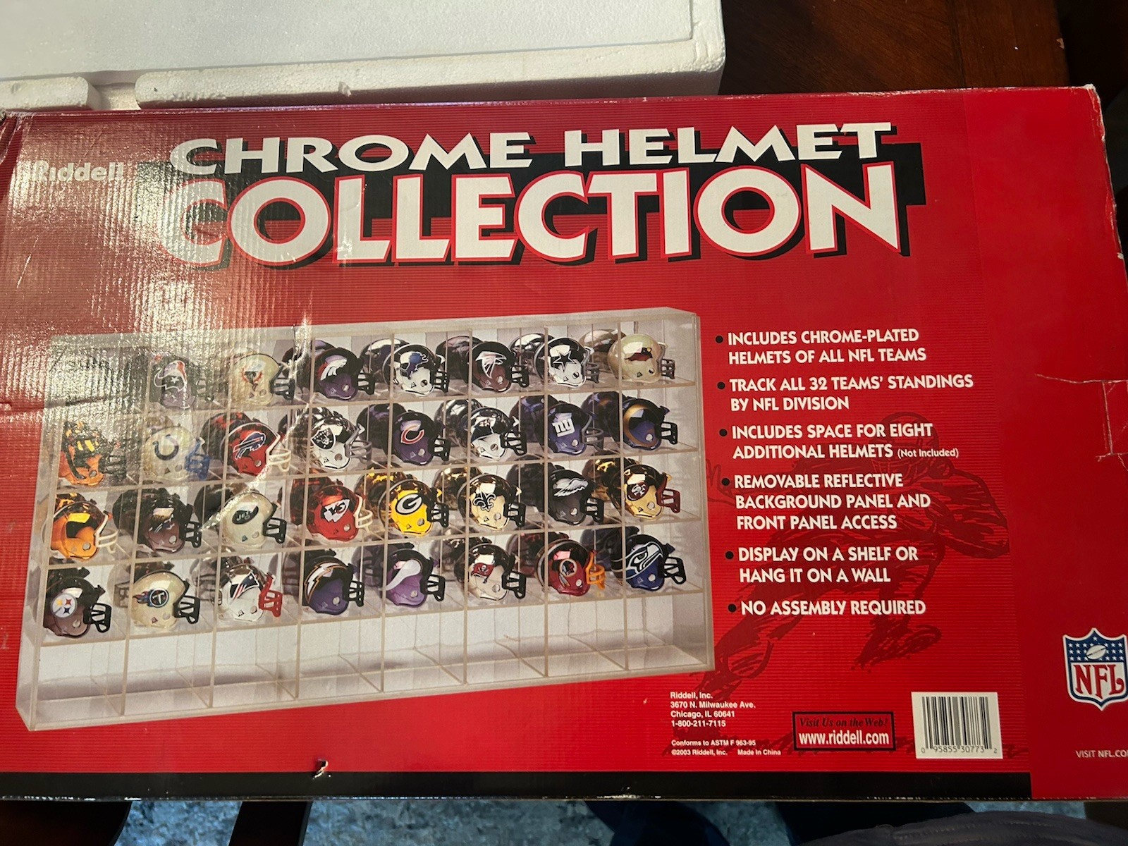 Riddell NFL Team Helmet Collection Mini Helmets 32 Teams 2003 Rare