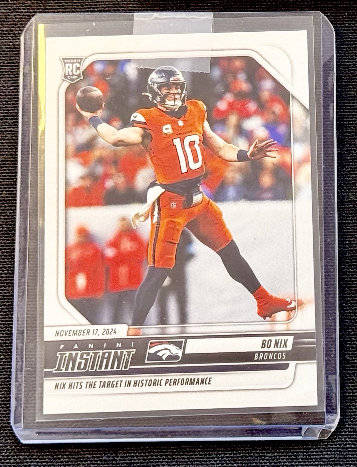 ‼️ONLY 1026 PRINTED‼️2024 Panini Bo Nix SP-RC #159 Denver Broncos NFL