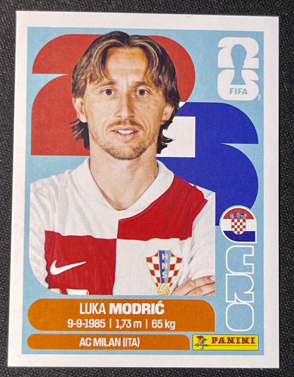 2026 Panini World Cup Sticker CRO9 LUKA MODRIC 🇭🇷 CROATIA