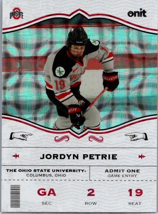2025-26 ONIT NIL Ohio State Women’s Hockey #GA-4 Jordyn Petrie General Admission