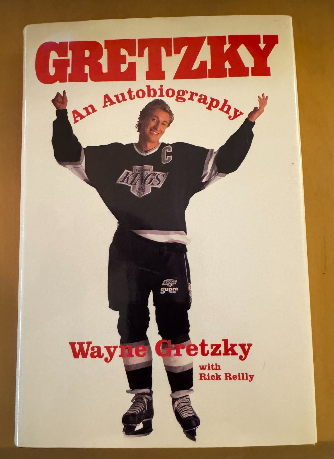 Wayne Gretzky Signed Autobiography Hardcover Book 1st Edition