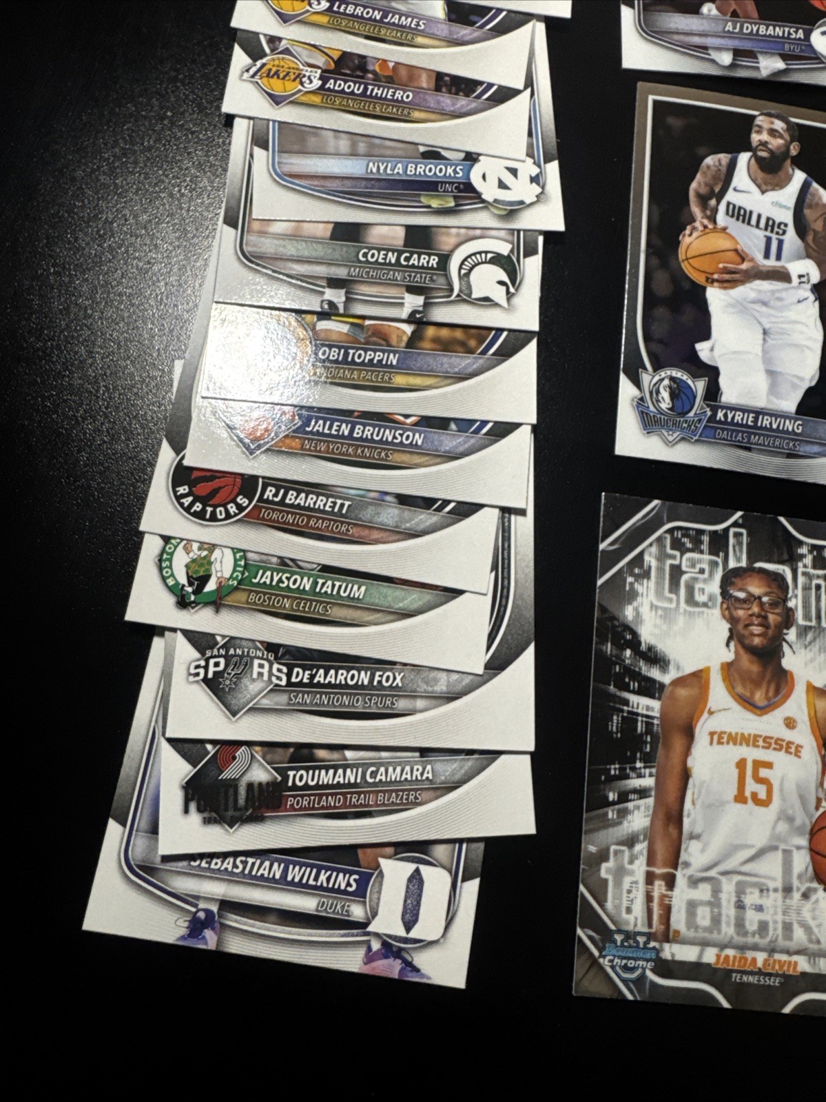 2025-26 Bowman Basketball Value Box NBA Chrome Topps Blaster