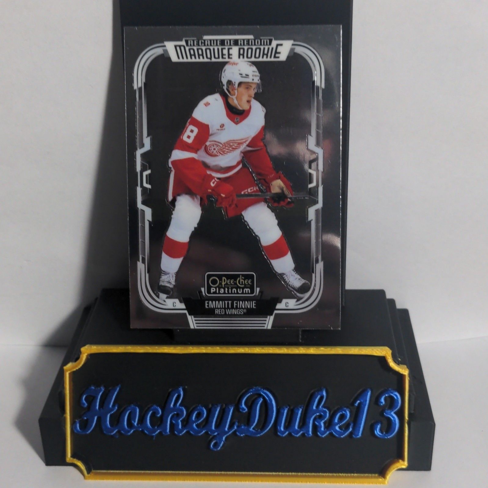 O-Pee-Chee Platinum Marquee Rookie Emmitt Finnie R-12 Red Wings NHL