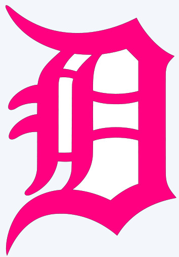 Detroit Tigers Vinyl Decal Sticker – You choose color and size
