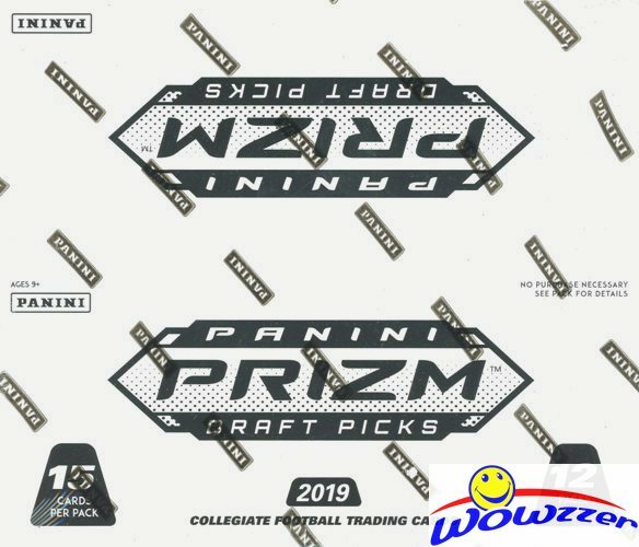 2019 Panini Prizm Draft Picks Football EXCLUSIVE HUGE JUMBO CELLO Box-180 Cards!