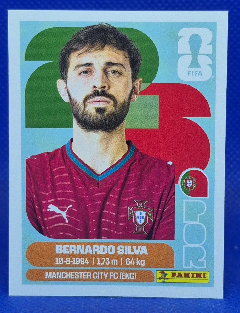 2026 Panini FIFA World Cup Sticker Bernardo Silva #POR 9 – Portugal