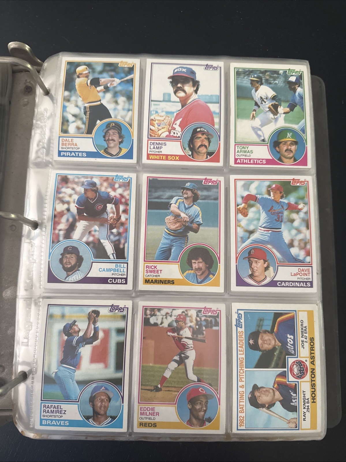 1983 Topps Baseball Cards 397-594 +Rookies -You Pick- MLB Trading Card