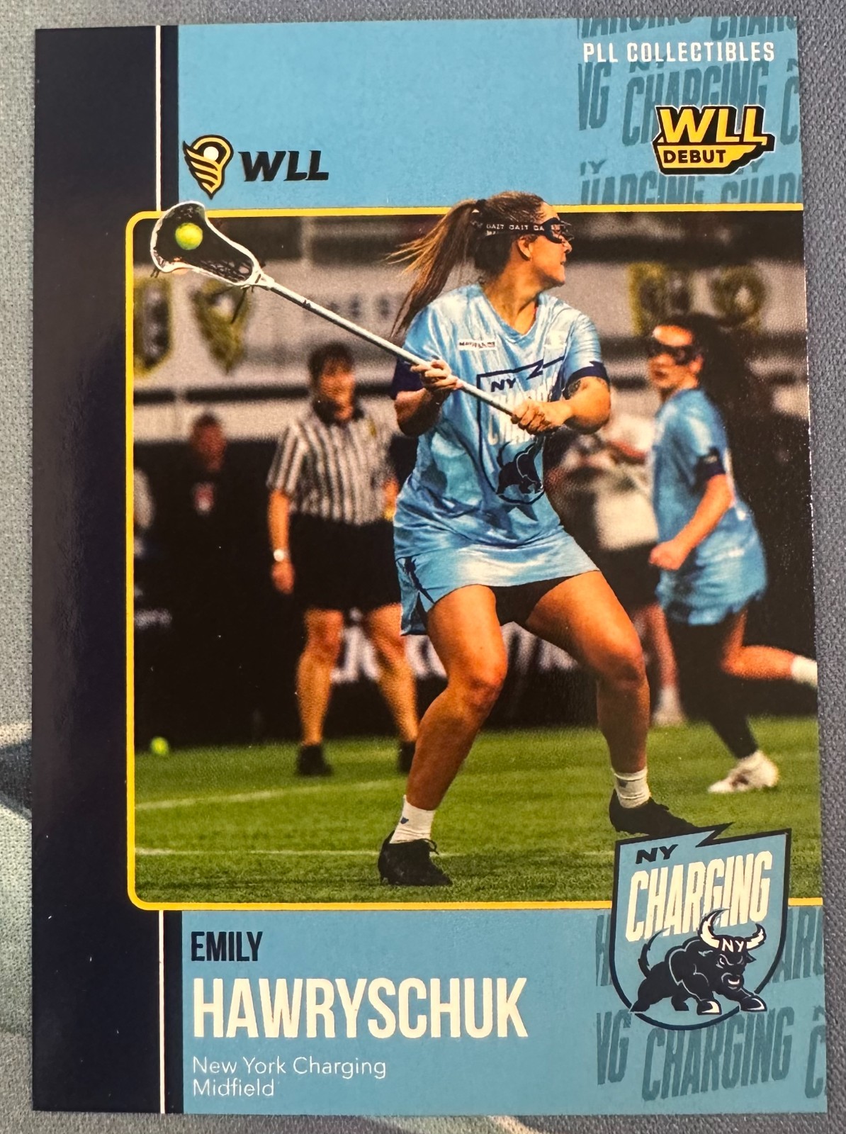 EMILY HAWRYSCHUK 2026 PREMIER LACROSSE FIELDSIDE II WLL ROOKIE RC SP #WLL-4