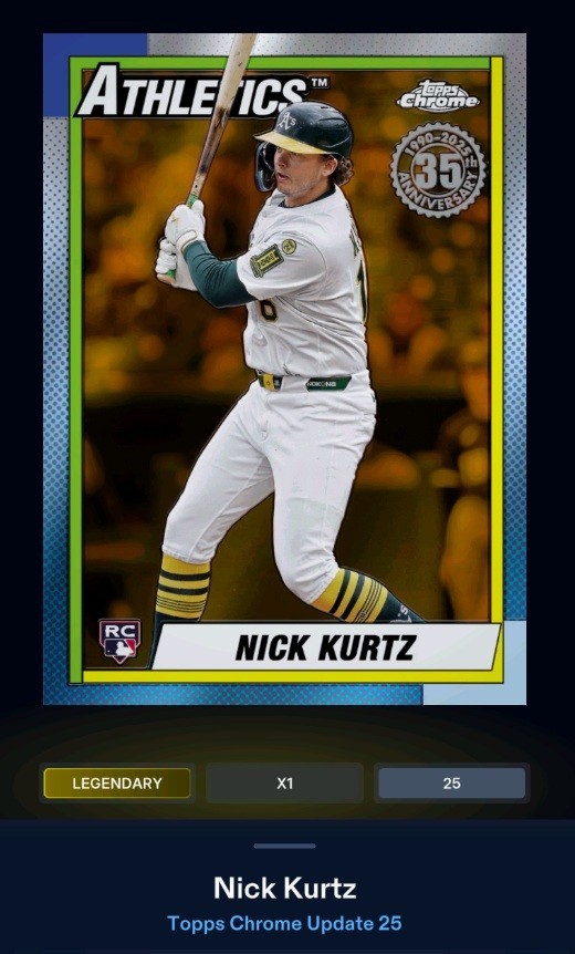 Topps Bunt Digital – $8 per card – Choose Your Card – check description