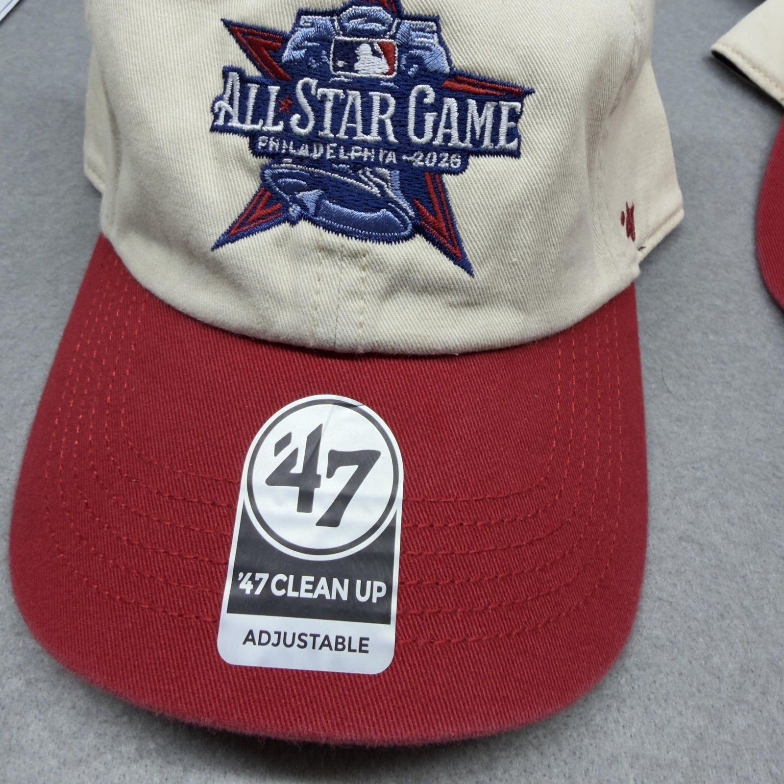 MLB All Star Game Hat Cap Strap Back Mens One Size Off White Baseball 2026 ’47
