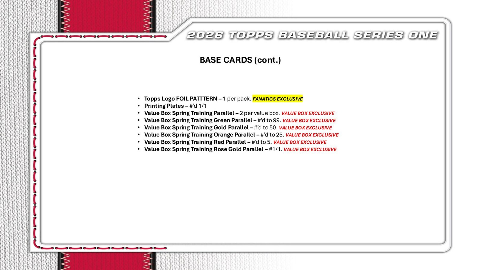 2026 TOPPS SERIES 1 BASEBALL 9-TIN BOX