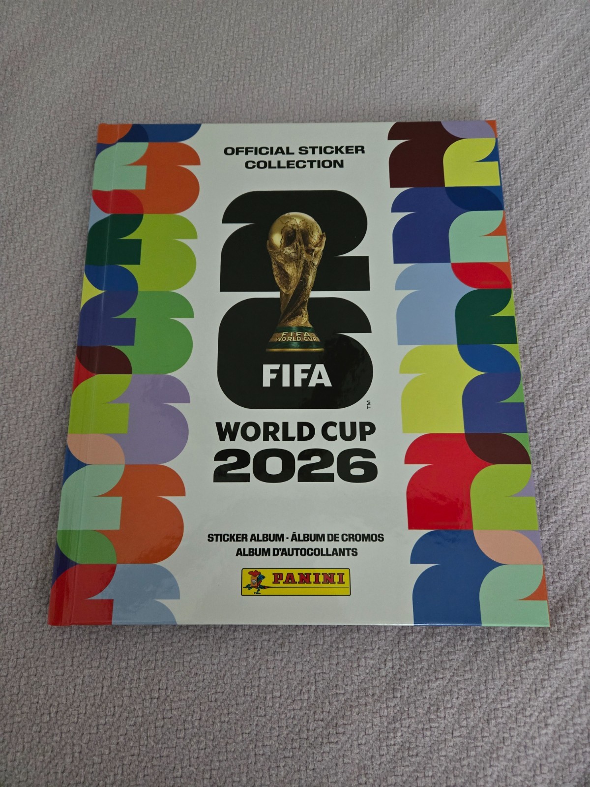 2026 Panini FIFA World Cup Official Hardcover Sticker Album New Unused