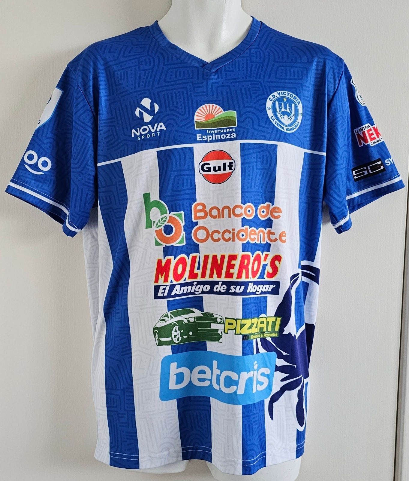 Club Deportivo Victoria La Ceiba Honduras Nova Sports Soccer Jersey 2021-2022 XL