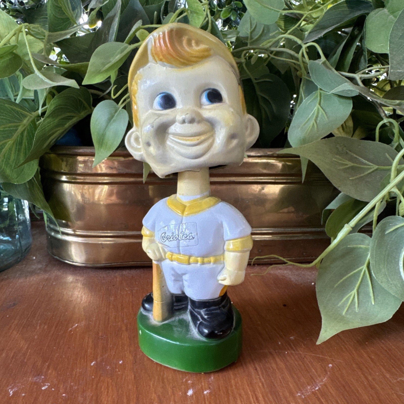 Baltimore Orioles Vintage Bobblehead Hong Kong Plastic