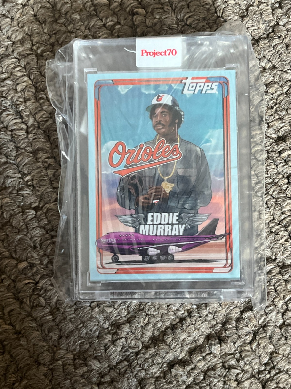 2021 TOPPS PROJECT 70 #133 1980 EDDIE MURRAY – BALTIMORE ORIOLES – SNOOP DOGG