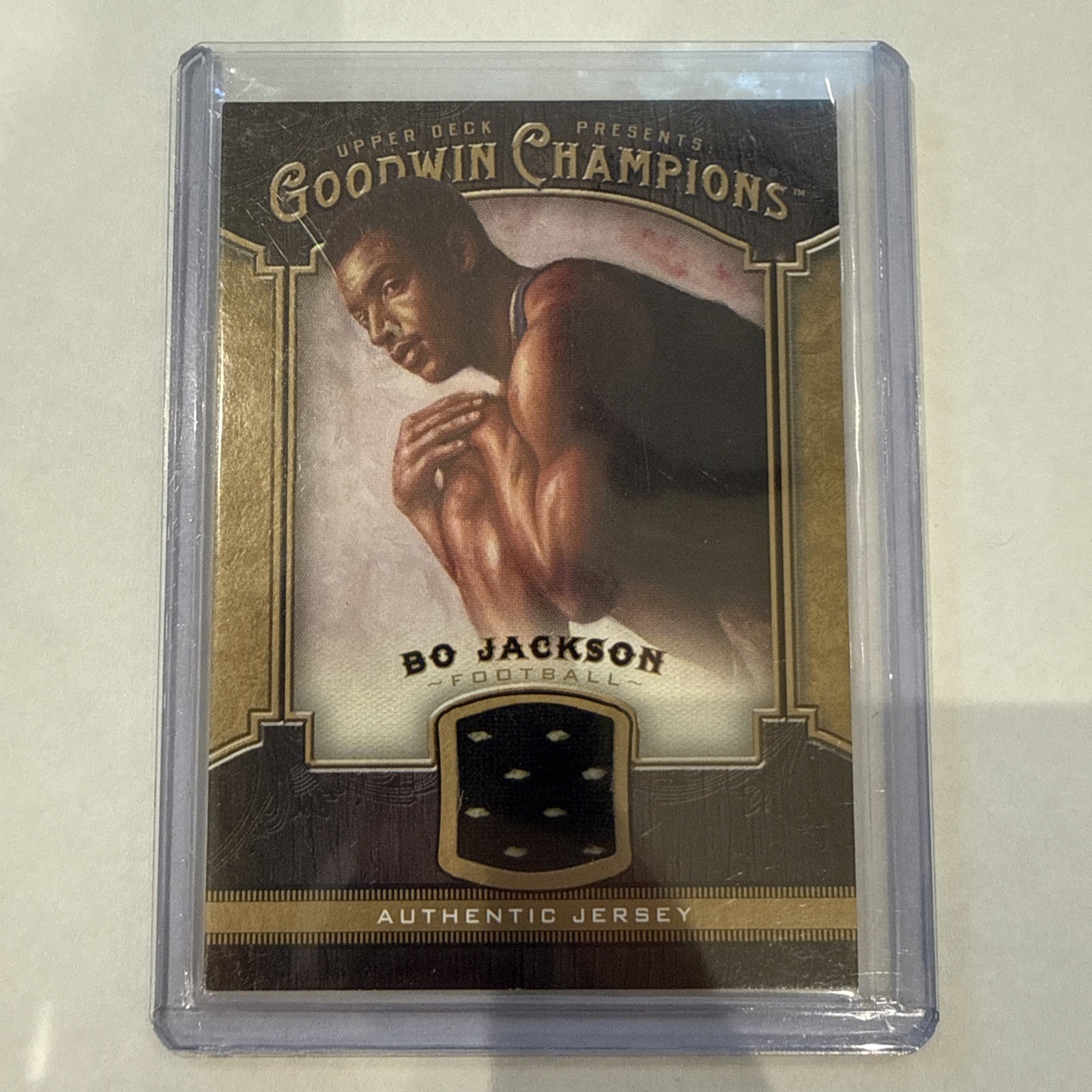 2014 Upper Deck Goodwin Champions – Memorabilia Bo Jackson #M-BJ (MEM)