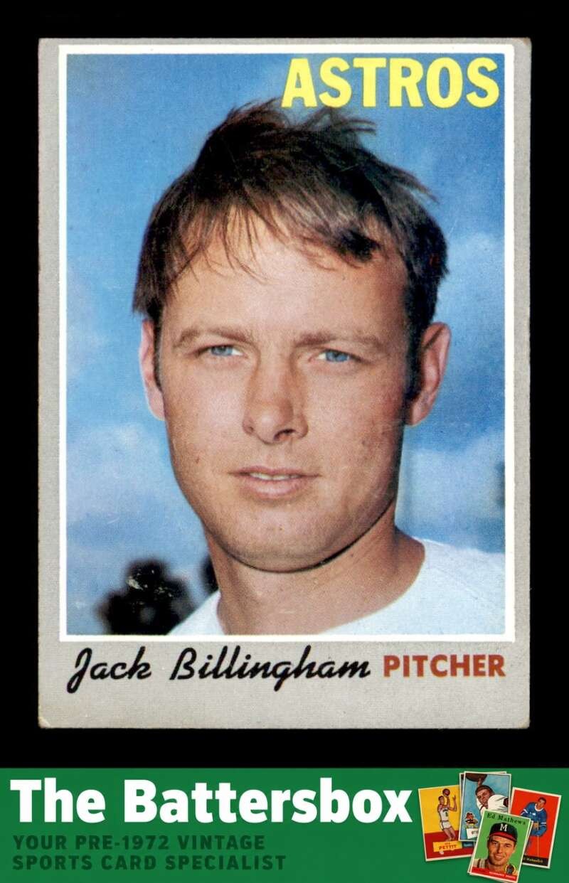 1970 Topps #701 Jack Billingham VG/VGEX X3754369
