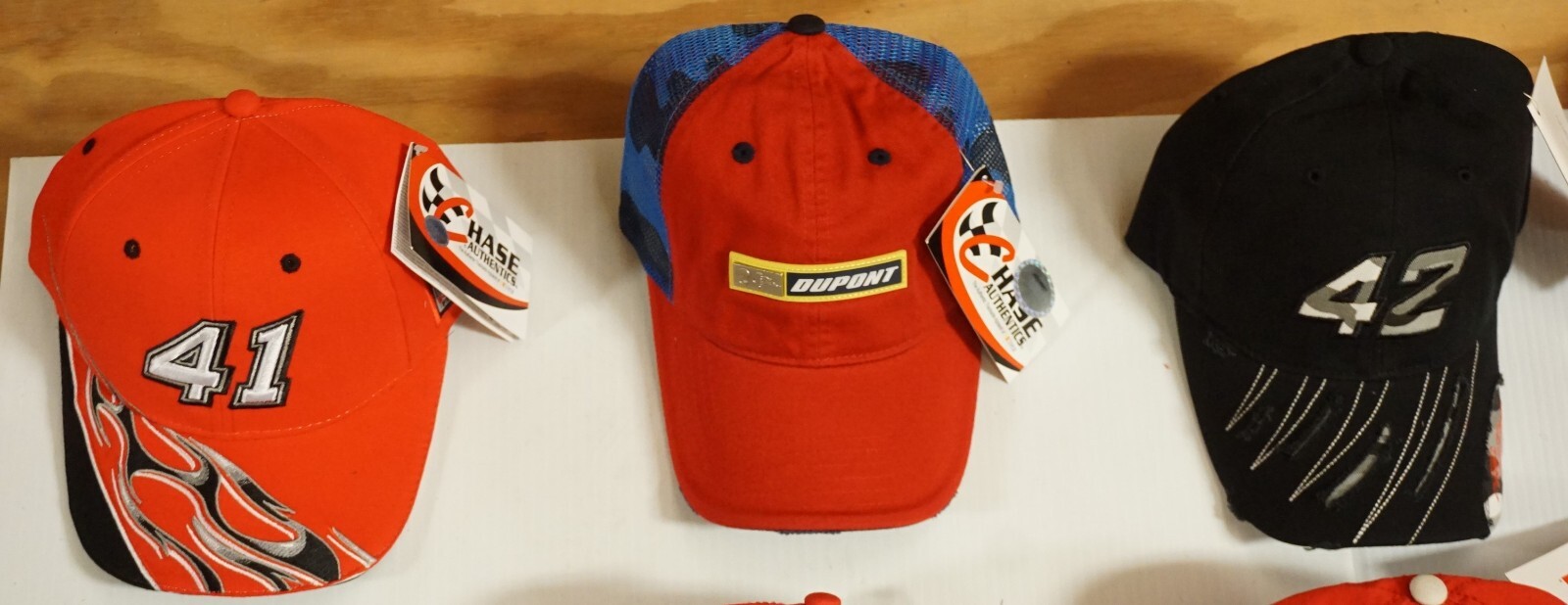 Lot of 25 NASCAR Racing Hats! All NEW w/ tags! Gordon, Dale Jr, Newman, McMurray