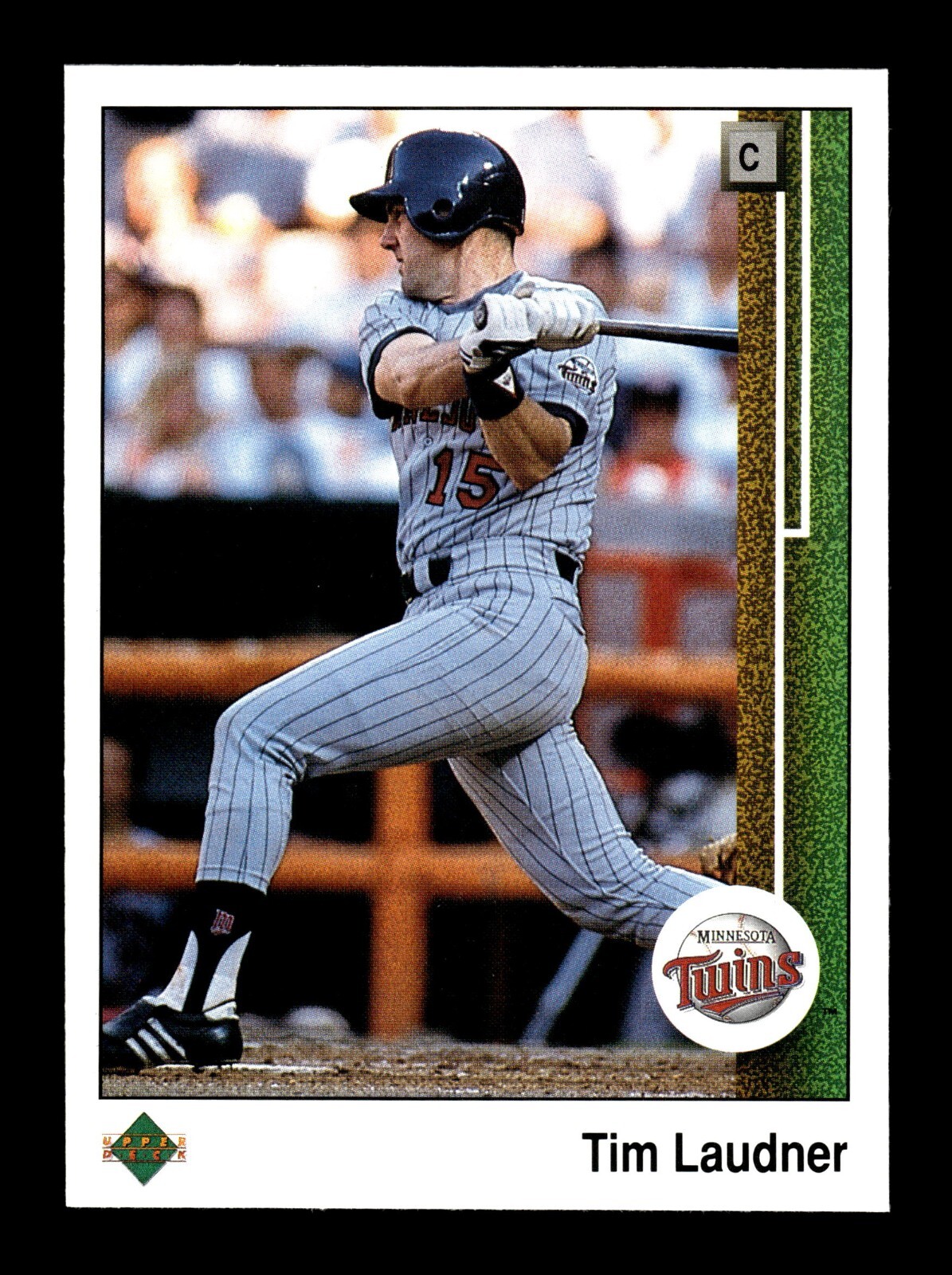 TIM LAUDNER ⚾ 1989 Upper Deck Baseball #62 Minnesota Twins