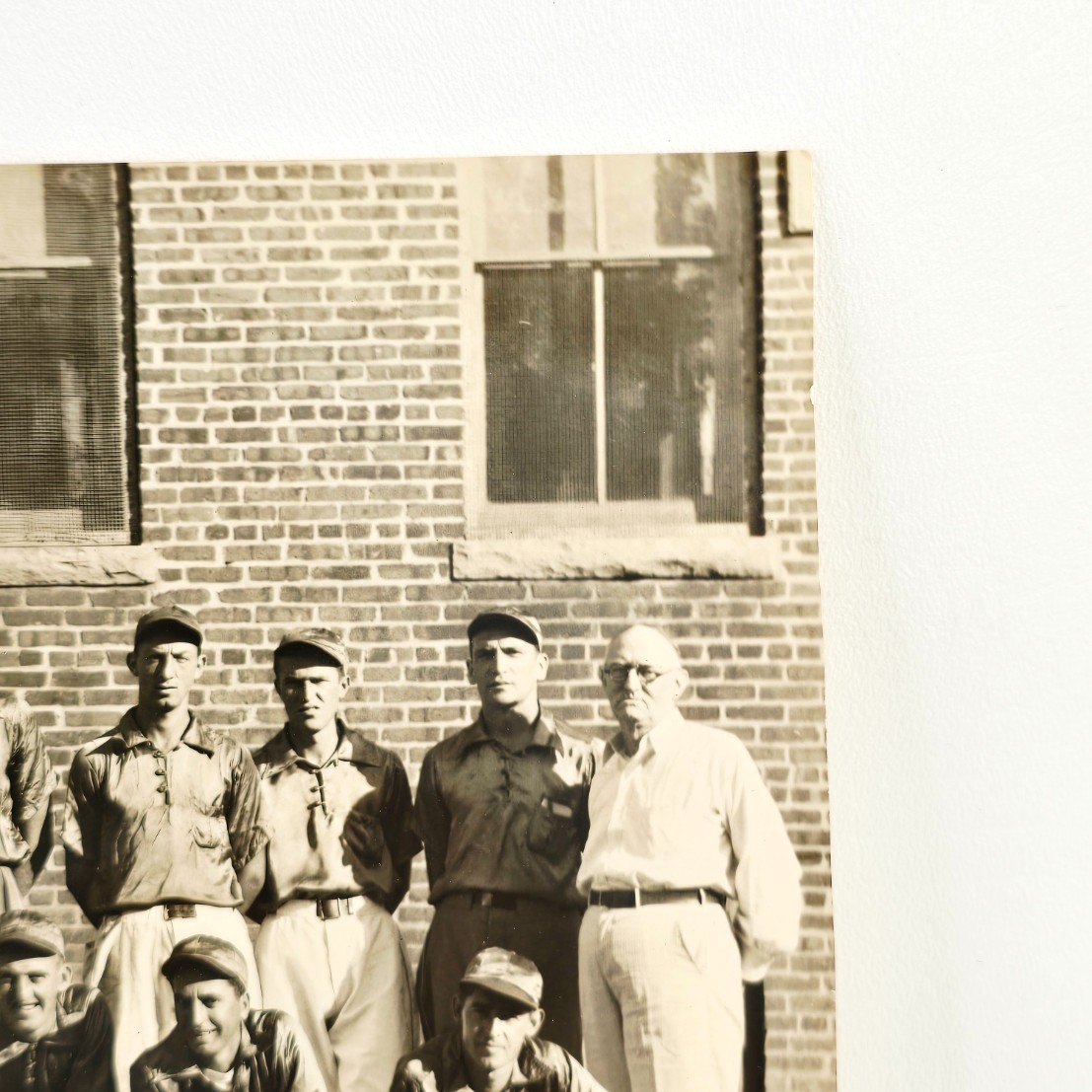 Vintage Mid 20th Century Unknown Baseball Team 9.5 x 7.75 Reprint Photograph