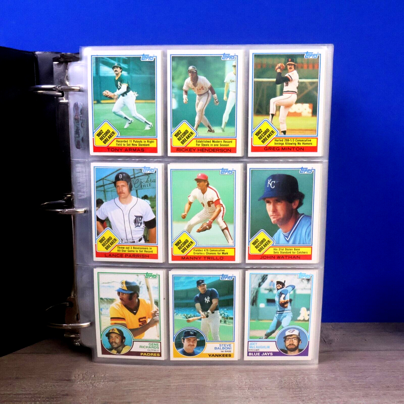 1983 Topps Baseball Complete Your Set Choose 701-792
