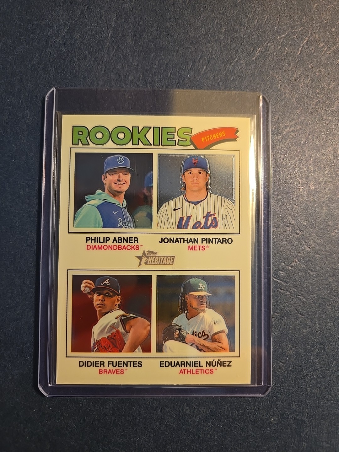 2026 Topps Heritage Rookies #372 Chrome