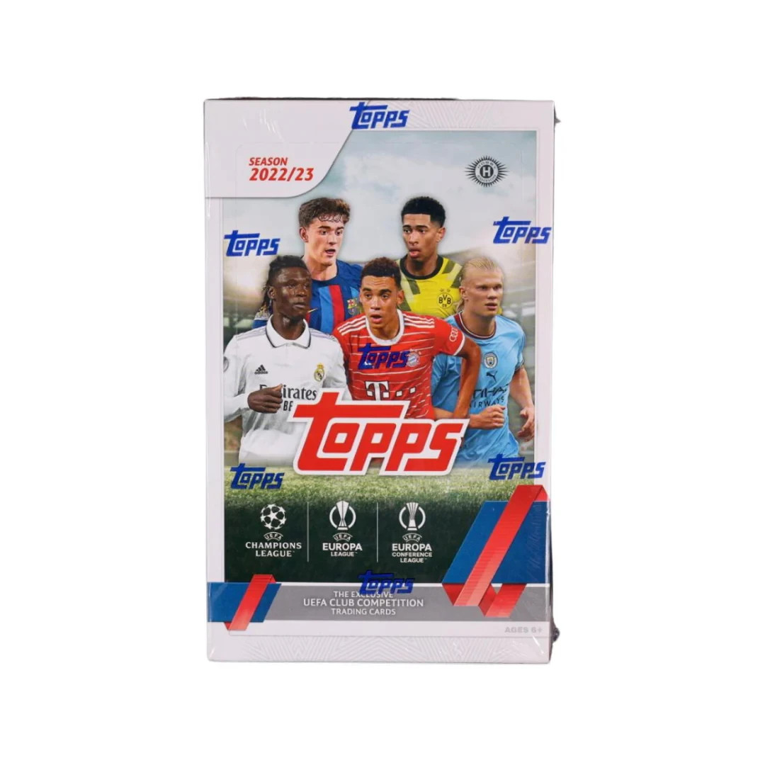 2022-23 Topps UEFA Club Competitions Flagship Soccer Hobby Box Sealed