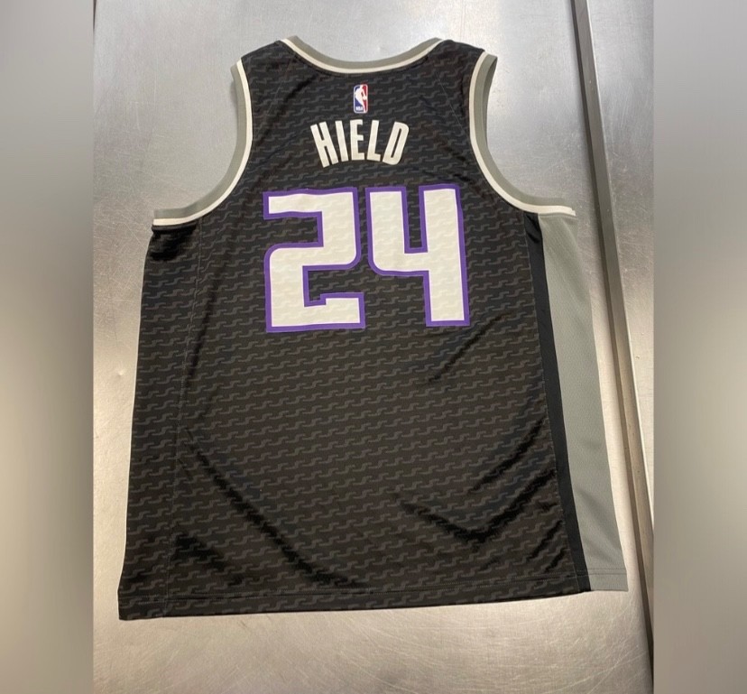 Men’s Sacramento Kings Buddy Hield Nike Black Swingman Jersey Sz XL