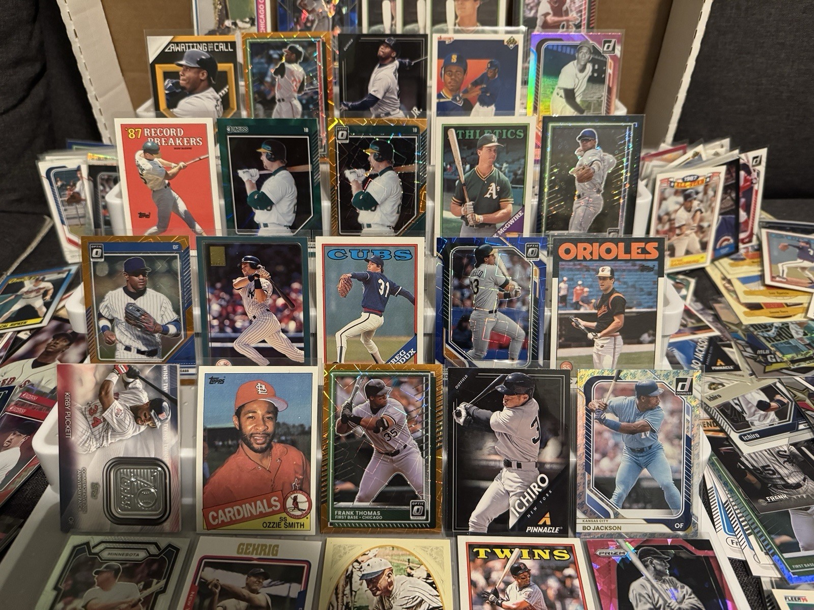 Lot of 250+ MLB Baseball Legends/Past Stars/HOF Cards – Mixed Brands – SEE LIST