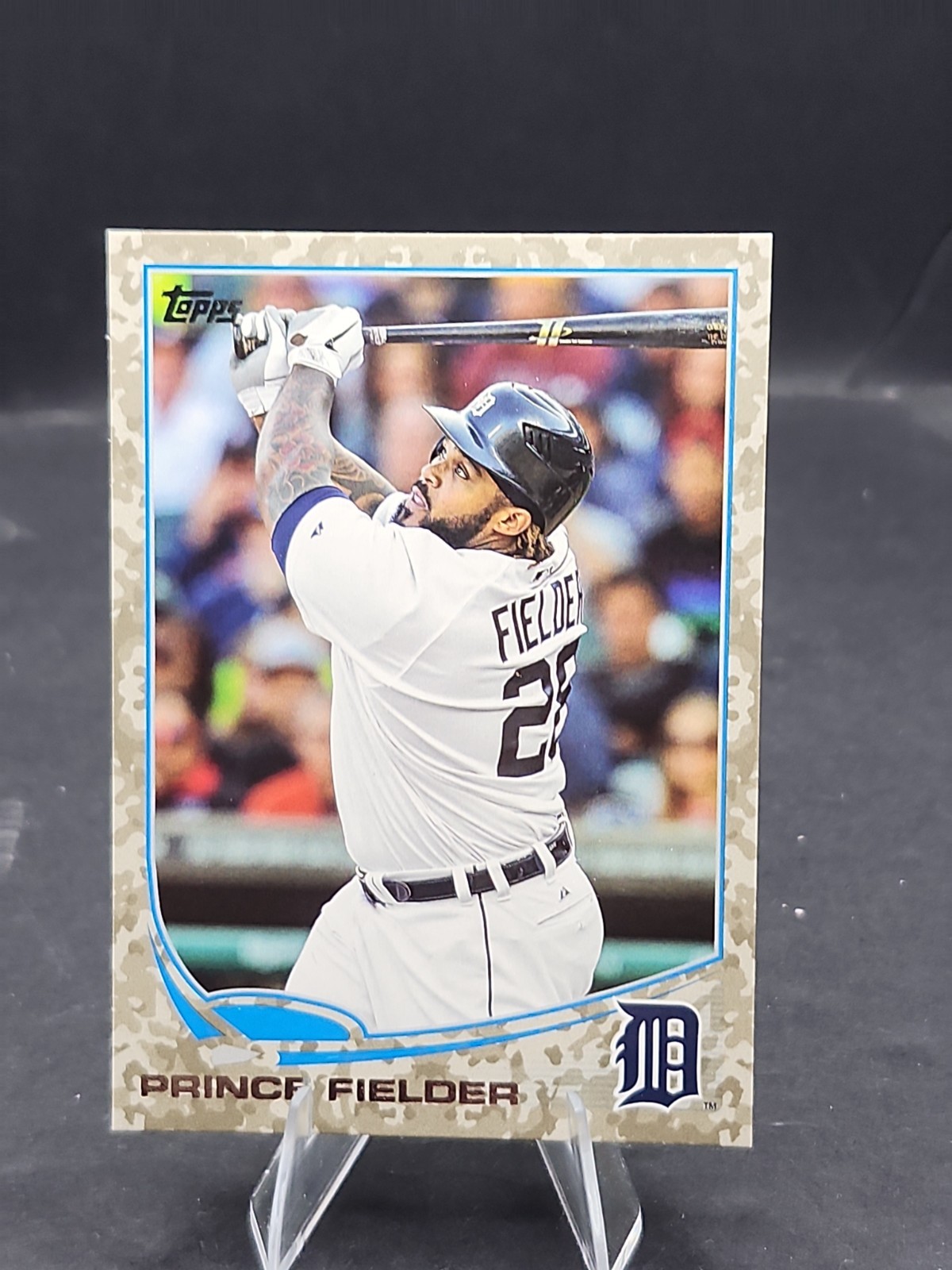 2013 Topps – Prince Fielder #28 Desert Camo Foil /99