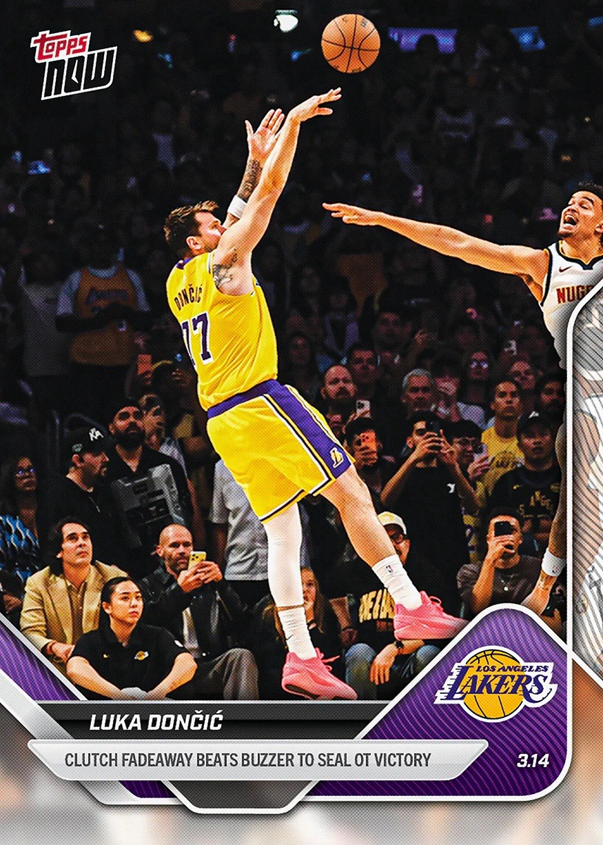 Luka Dončić 2025-2026 Nba Topps Now Card 206