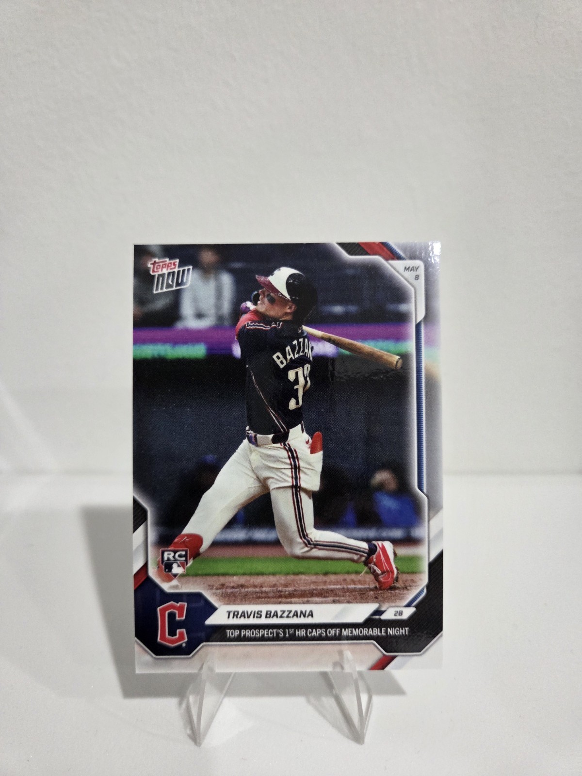 Travis Bazzana – 2026 Topps NOW® #176 1st HR – Guardians (RC)