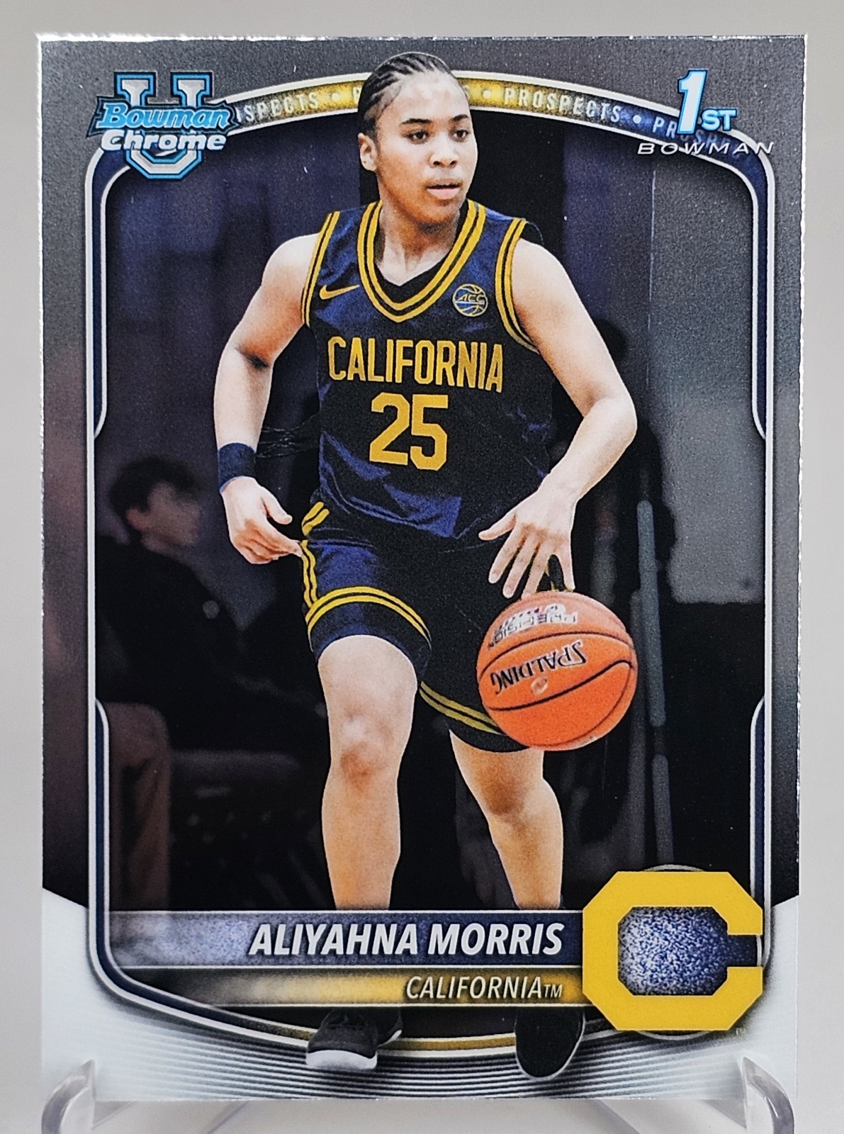 2025-26 Bowman U Chrome Prospects – Aliyahna Morris – California (Scratch)