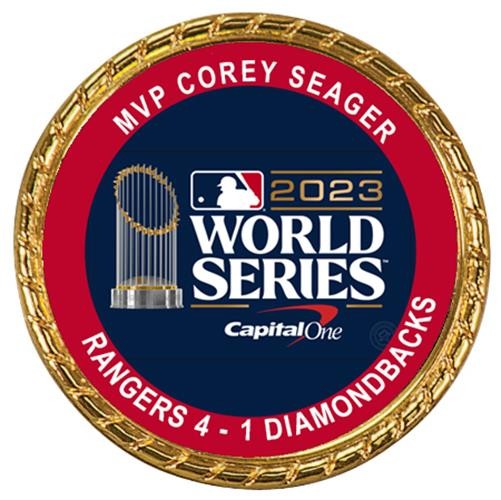 Tribute Coin Texas Rangers 2023 MLB World Series Champions Championship