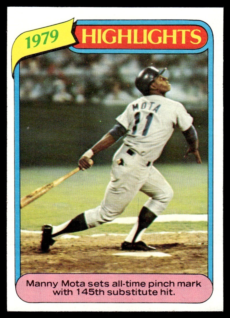 1980 Topps Baseball #s 501-726 You Pick NMMT + Free Shipping!