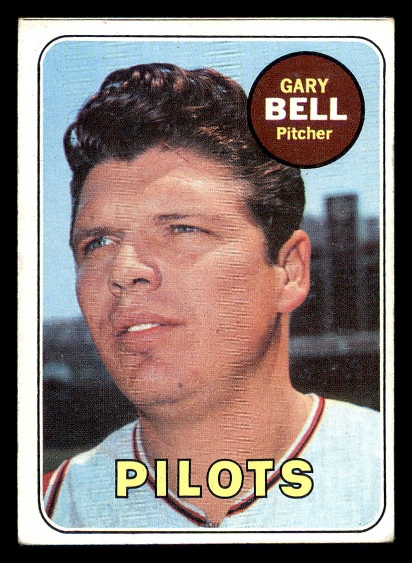 1969 Topps #377 Gary Bell Scan of the Card you’ll receive Condition: EX