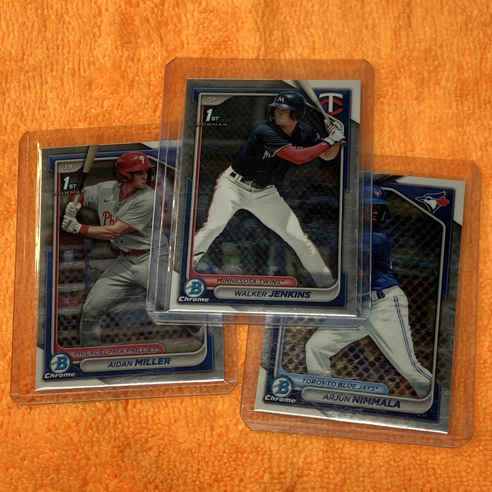 2024 Bowman #BCP-1 TO BCP-150 BOWMAN CHROME PROSPECTS: PICK YOUR CARD – 1ST RC