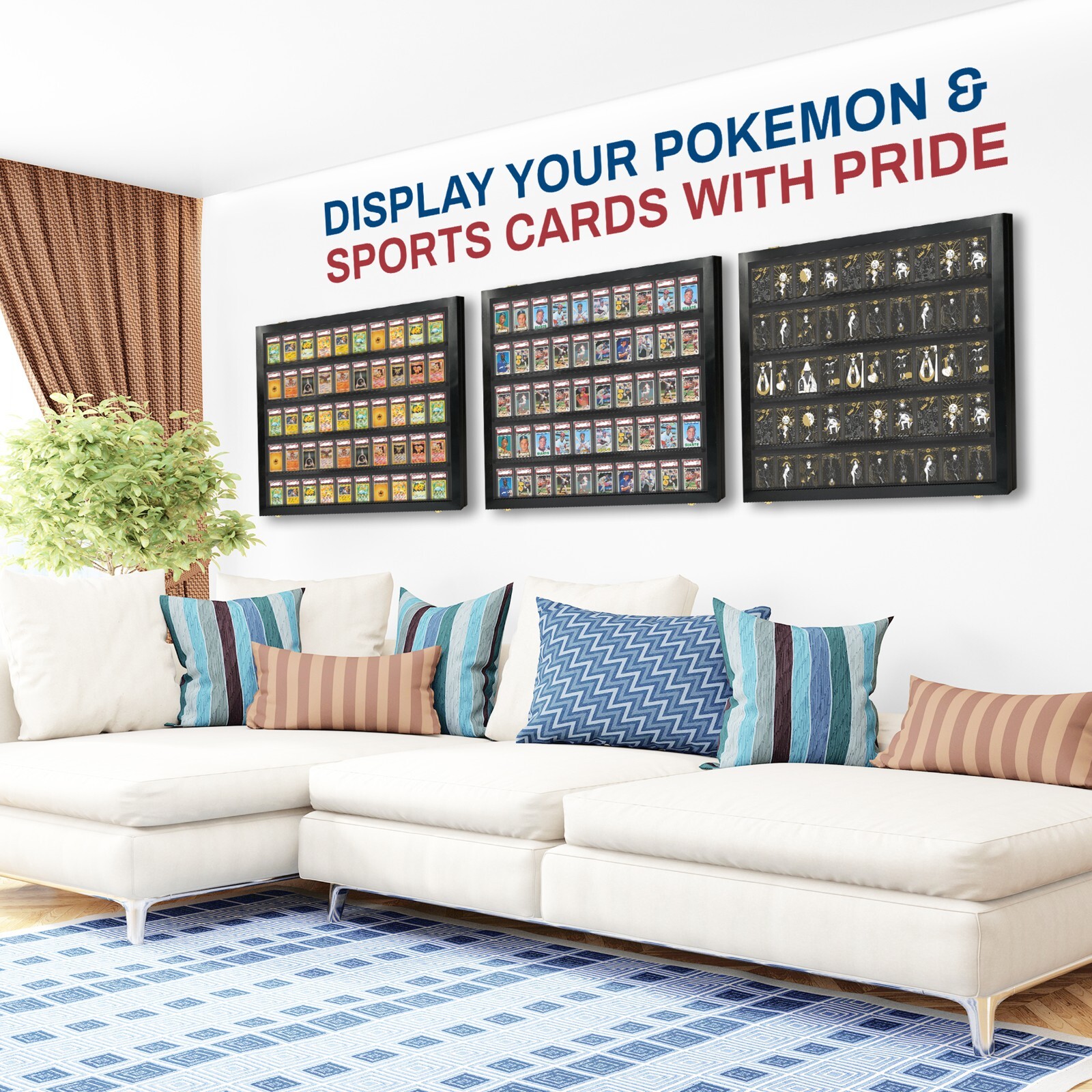 Card Display Case 50PSA for all Sport Cards Baseball Cards Display