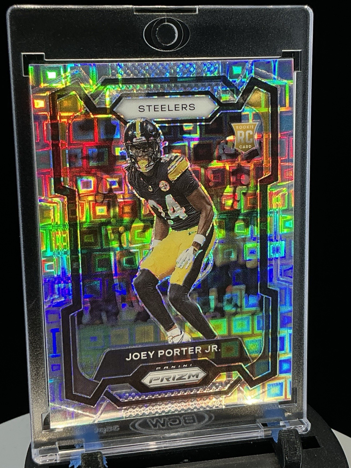 2023 Panini Prizm Joey Porter Jr Pandora Prizm Rookie RC /400 Steelers #386