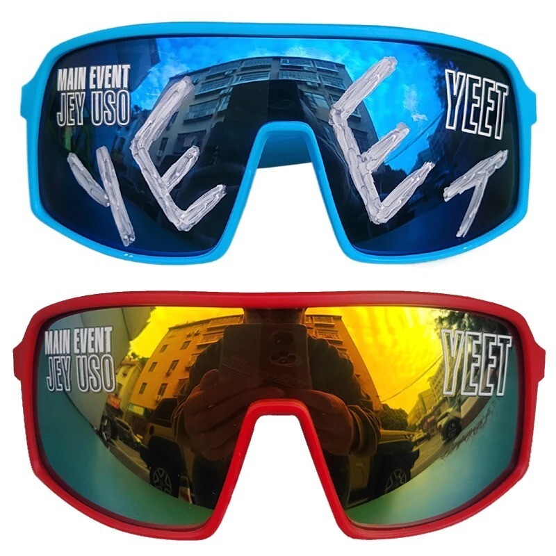 Jey Uso WWE Yeet Blue Sports Shades Glasses
