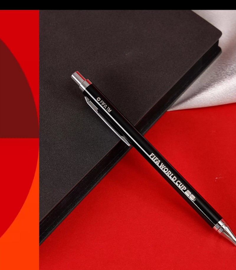 FIFA World Cup 2026 3D Trophy Acrylic + Notebook Pen Set Official Gift Collectib